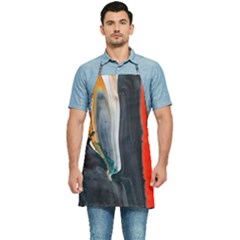 Art-modern-painting-background Kitchen Apron by Jancukart