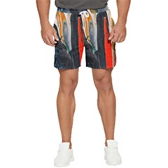 Art-modern-painting-background Men s Runner Shorts by Jancukart