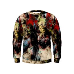 Ara-bird-parrot-animal-art Kids  Sweatshirt