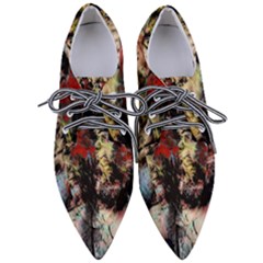 Ara-bird-parrot-animal-art Pointed Oxford Shoes