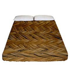 Esparto-tissue-braided-texture Fitted Sheet (california King Size)