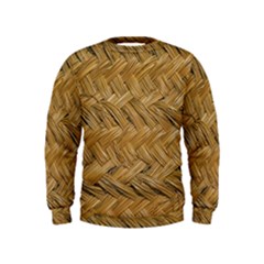 Esparto-tissue-braided-texture Kids  Sweatshirt