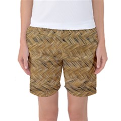 Esparto-tissue-braided-texture Women s Basketball Shorts by Jancukart