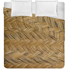 Esparto-tissue-braided-texture Duvet Cover Double Side (king Size)