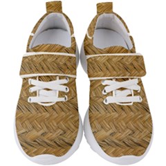 Esparto-tissue-braided-texture Kids  Velcro Strap Shoes