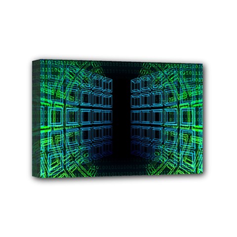 Technology-artificial-intelligence Mini Canvas 6  X 4  (stretched)