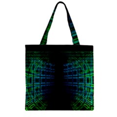 Technology-artificial-intelligence Zipper Grocery Tote Bag