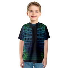 Technology-artificial-intelligence Kids  Sport Mesh Tee