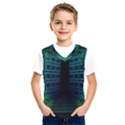 Technology-artificial-intelligence Kids  Basketball Tank Top View1