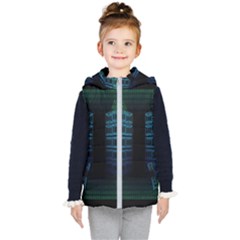 Technology-artificial-intelligence Kids  Hooded Puffer Vest