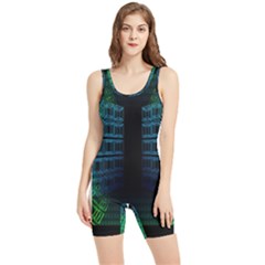 Technology-artificial-intelligence Women s Wrestling Singlet