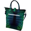 Technology-artificial-intelligence Buckle Top Tote Bag View2