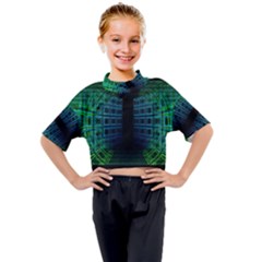 Technology-artificial-intelligence Kids Mock Neck Tee