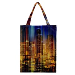 Skyline-light-rays-gloss-upgrade Classic Tote Bag by Jancukart