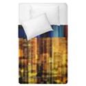 Skyline-light-rays-gloss-upgrade Duvet Cover Double Side (Single Size) View2