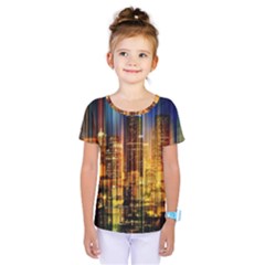 Skyline-light-rays-gloss-upgrade Kids  One Piece Tee