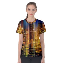 Skyline-light-rays-gloss-upgrade Women s Cotton Tee