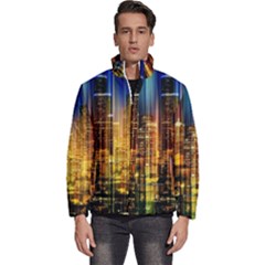 Skyline-light-rays-gloss-upgrade Men s Puffer Bubble Jacket Coat