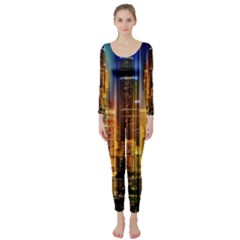 Skyline-light-rays-gloss-upgrade Long Sleeve Catsuit