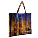 Skyline-light-rays-gloss-upgrade Zipper Large Tote Bag View2