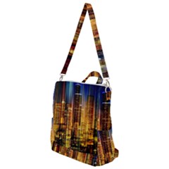 Skyline-light-rays-gloss-upgrade Crossbody Backpack by Jancukart