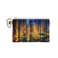 Skyline-light-rays-gloss-upgrade Canvas Cosmetic Bag (small)