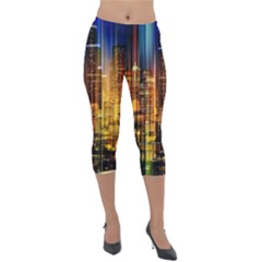 Skyline-light-rays-gloss-upgrade Lightweight Velour Capri Leggings 