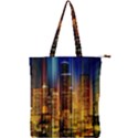 Skyline-light-rays-gloss-upgrade Double Zip Up Tote Bag View1