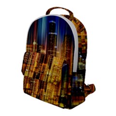 Skyline-light-rays-gloss-upgrade Flap Pocket Backpack (large)