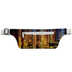 Skyline-light-rays-gloss-upgrade Active Waist Bag by Jancukart