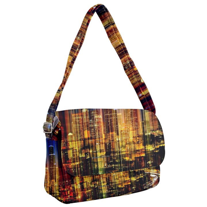 Skyline-light-rays-gloss-upgrade Courier Bag