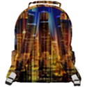 Skyline-light-rays-gloss-upgrade Rounded Multi Pocket Backpack View3