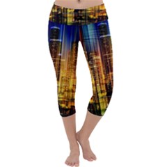 Skyline-light-rays-gloss-upgrade Capri Yoga Leggings