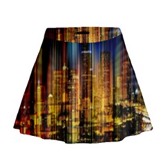 Skyline-light-rays-gloss-upgrade Mini Flare Skirt