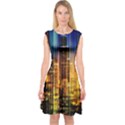 Skyline-light-rays-gloss-upgrade Capsleeve Midi Dress View1