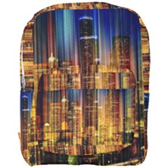 Skyline-light-rays-gloss-upgrade Full Print Backpack