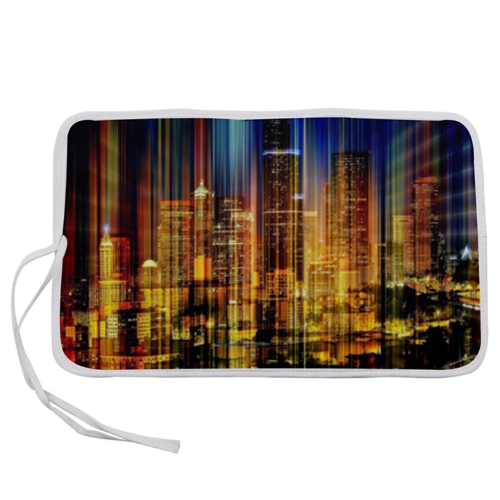 Skyline-light-rays-gloss-upgrade Pen Storage Case (M)