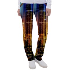 Skyline-light-rays-gloss-upgrade Women s Casual Pants by Jancukart