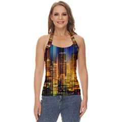 Skyline-light-rays-gloss-upgrade Basic Halter Top