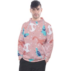 Dinosaurs-seamless-pattern-kids Men s Pullover Hoodie