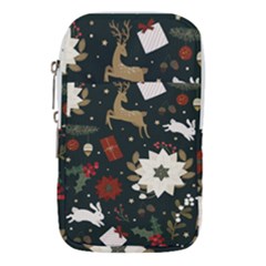 Hand Drawn Christmas Pattern Design Waist Pouch (large)