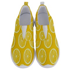 Lemon-fruits-slice-seamless-pattern No Lace Lightweight Shoes by nate14shop