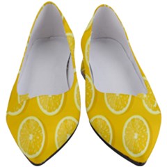 Lemon-fruits-slice-seamless-pattern Women s Block Heels  by nate14shop