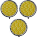 Lemon-fruits-slice-seamless-pattern Mini Round Pill Box (Pack of 3) View1