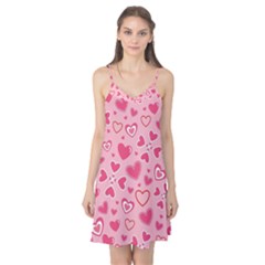 Scattered-love-cherry-blossom-background-seamless-pattern Camis Nightgown