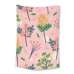 Seamless-floral-pattern 001 Small Tapestry by nate14shop