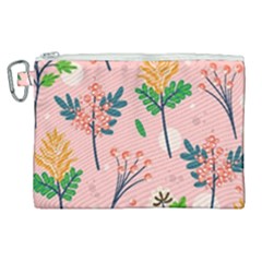 Seamless-floral-pattern 001 Canvas Cosmetic Bag (xl)