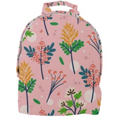 Seamless-floral-pattern 001 Mini Full Print Backpack by nate14shop