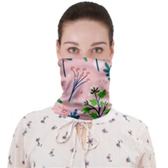 Seamless-floral-pattern 001 Face Covering Bandana (adult) by nate14shop