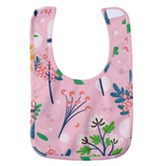 Seamless-floral-pattern 001 Baby Bib by nate14shop